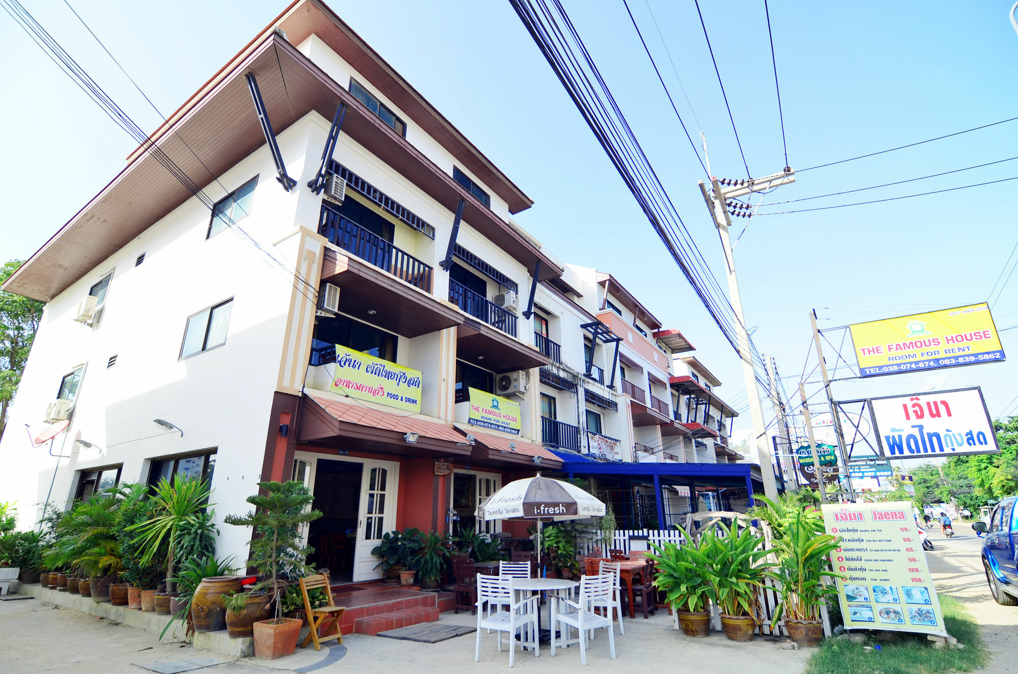 Hotel The Famous House - Jomtien Esterno foto